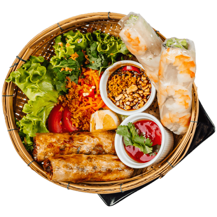 Lumpia with Sauce
